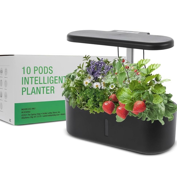 NWT Smart Planter, 10 Pods, Automatic Watering, Adjustable LED Lighting - Picture 1 of 11